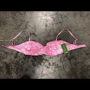 Lilly Pulitzer Keene Bandeau Swim Top